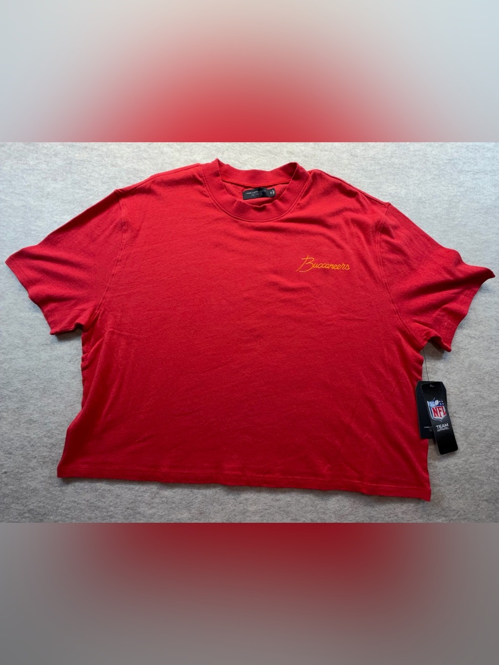 Tampa Bay Buccaneers Junk Food Clothing Oversized Tee XXL NWT